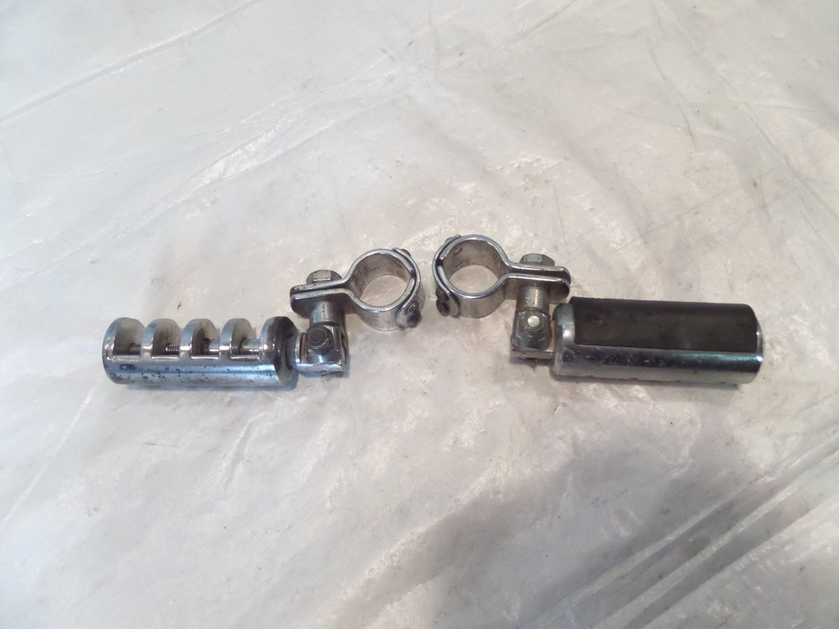 Harley Road King Electra Glide & Street Glide Highway Peg Mount Clamps w/ Pegs - C3 Cycle