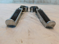 Harley Electra Glide Street Glide Road King Highway Footrest Pegs & Mount Clamps
