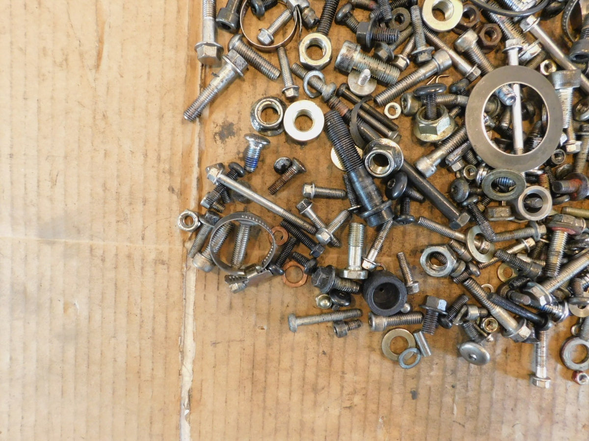 2003 03 Triumph Thunderbird Sport 900 Nut Bolt Brackets Parts Box Lot - C3 Cycle