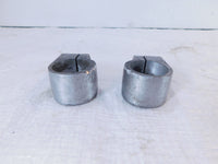 Suzuki Savage 650 LS650 Boulevard S40 Front Turn Signal Indicator Clamp Brackets - C3 Cycle