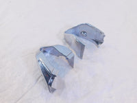 Vespa Primavera Sprint 50 125 150 Pair Chrome Handlebar Cover Fairing Shells - C3 Cycle