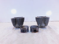Harley Davidson Twin Cam Touring Dyna & Softail Engine Pistons & Black Cylinders - C3 Cycle