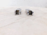 Harley EVO FXR EVO Dyna Chrome Front Highway Footpeg Peg Mount Clevis Brackets - C3 Cycle