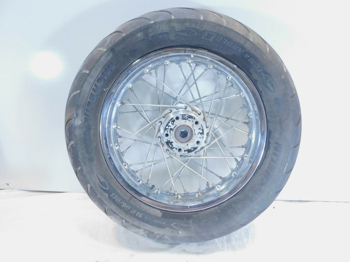 2001 2002 2003 Victory V92 Deluxe & Classic Cruiser Laced Front Wheel Rim & Tire - C3 Cycle