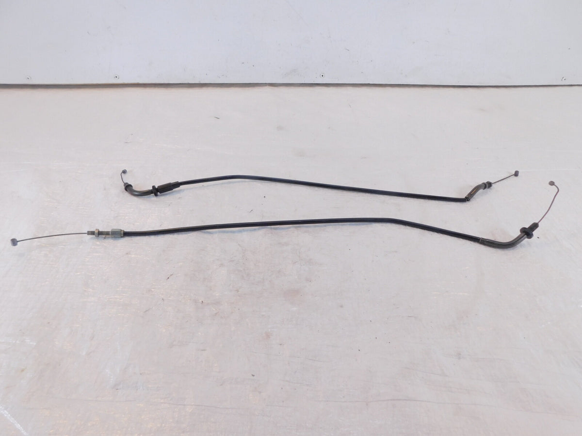 1993-1999 Yamaha FZR600R FZR600 Push & Pull Throttle Cable Line Wires - C3 Cycle