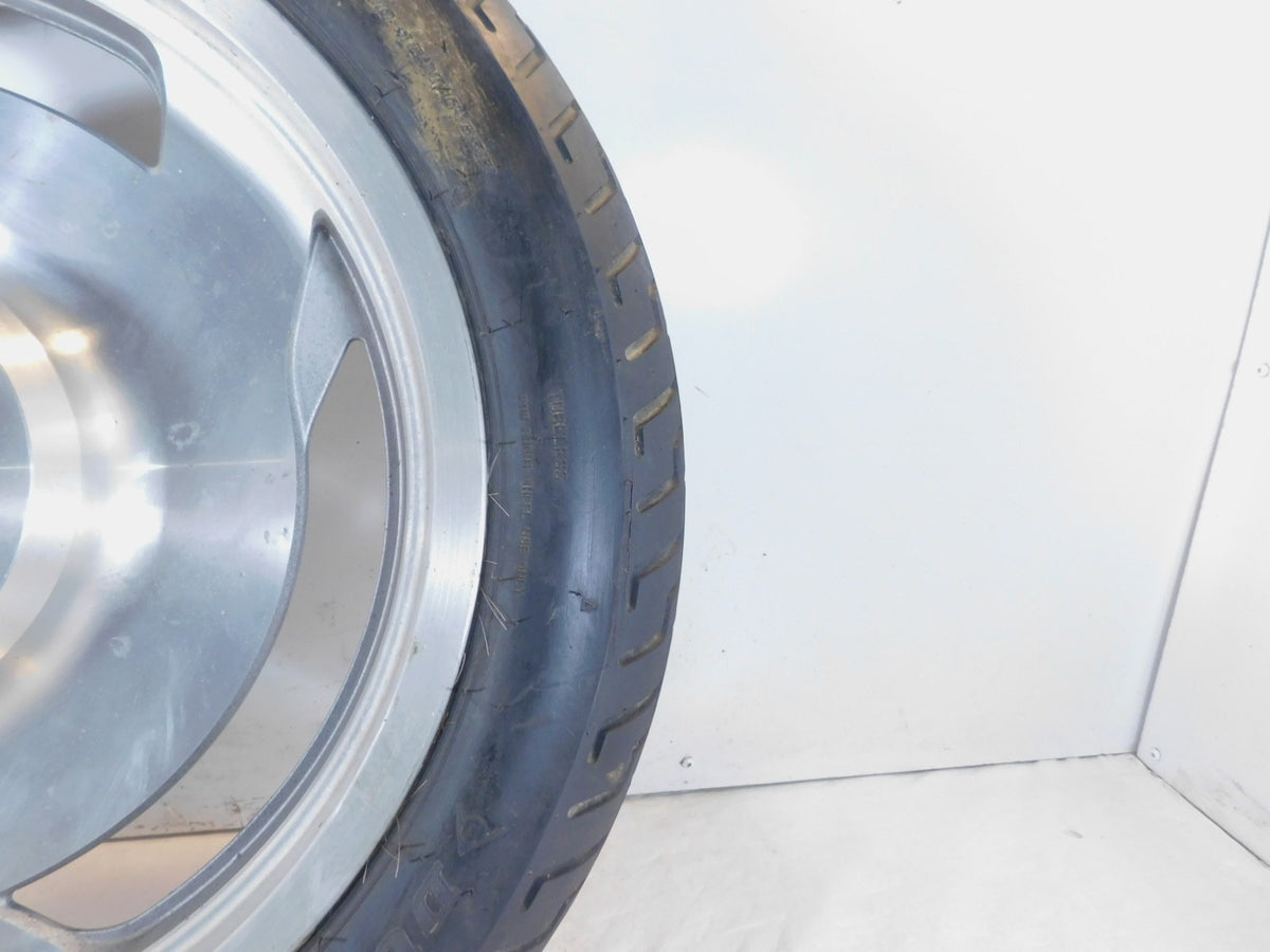 Honda Shadow 1100 VT1100 VT1100C VT1100C2 Sabre Silver Front Wheel Rim - Bent - C3 Cycle