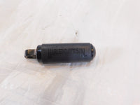 Harley Touring FXR Dyna Sportster & Softail Black & Rubber Footpeg Footrest - C3 Cycle