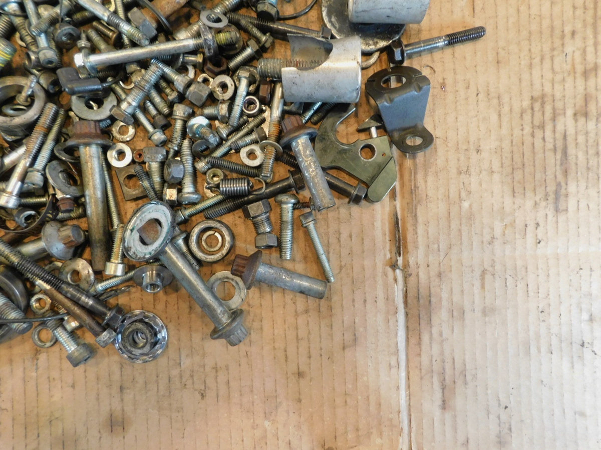 2001 01 Harley Davidson Sportster 883 Nuts Bolts & Brackets Parts Box Lot