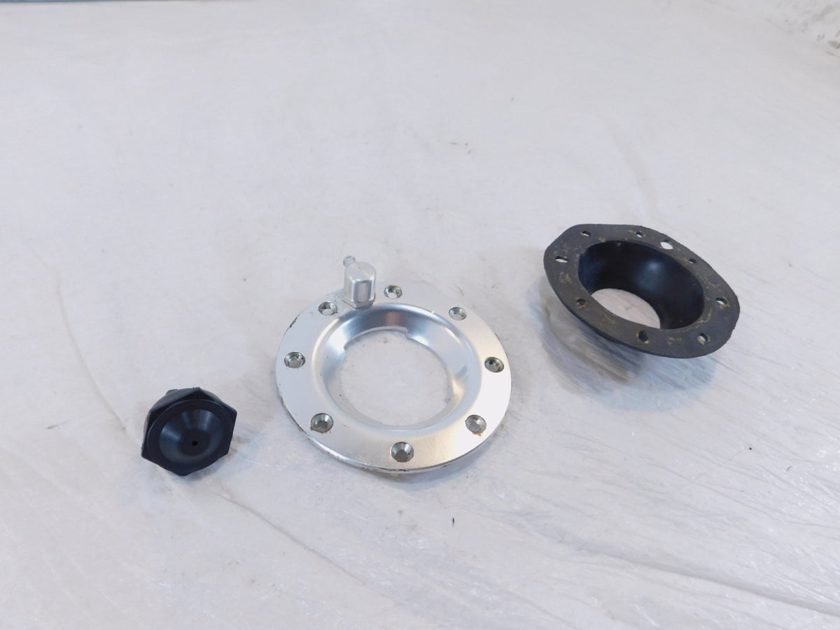Buell M2 Cyclone & X1 S1 Lightning Fuel Gas Petrol Tank Lid Cap & Trim Ring - C3 Cycle