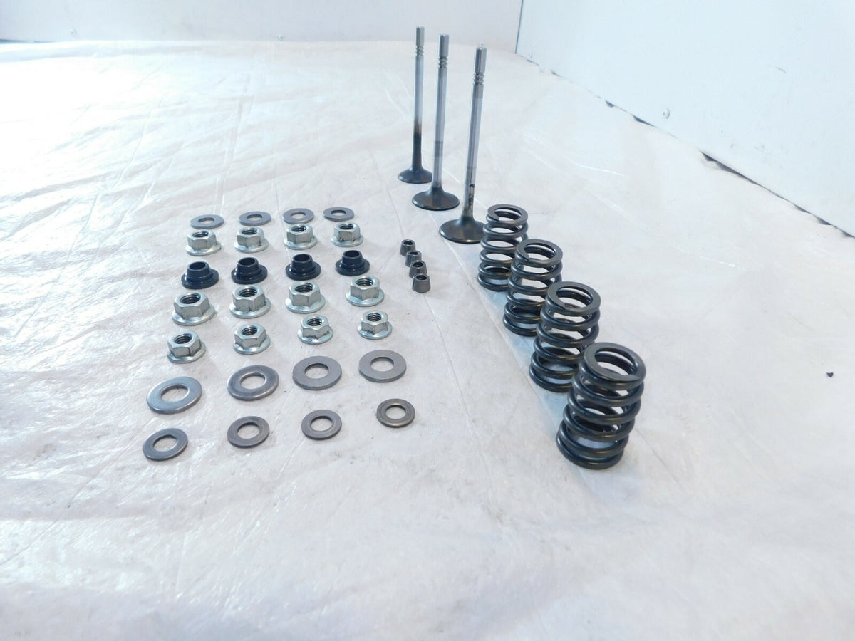 Victory Vision Kingpin & Vegas Exhaust & Intake Valves w/ Retainers & Springs - C3 Cycle