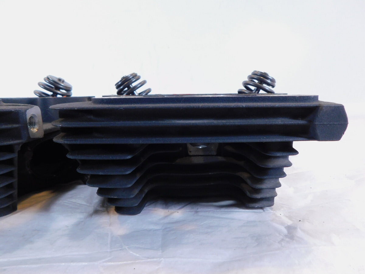 2009-2010 Buell XB XB12 Firebolt Lighting Ulysses Black Cylinder Heads w/ Valves - C3 Cycle