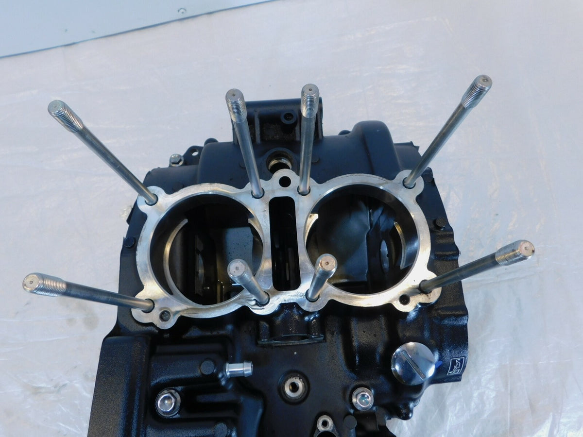 2016 16 Triumph Thruxton 900 Black Engine Motor Block Crankcase Crank Case - C3 Cycle