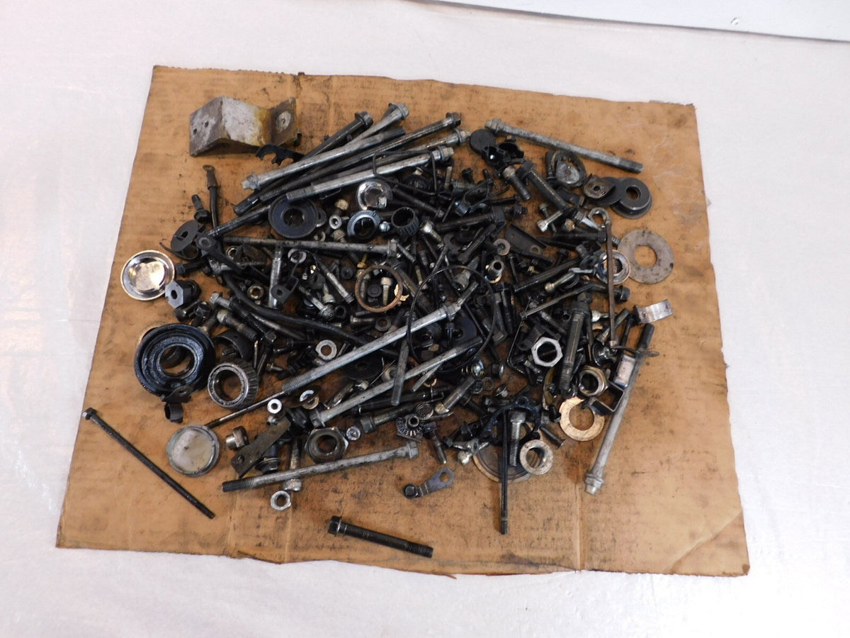 1991 Kawasaki Ninja ZX-11 ZX1100 Misc Nuts Bolts Brackets Hardware Parts Box Lot - C3 Cycle