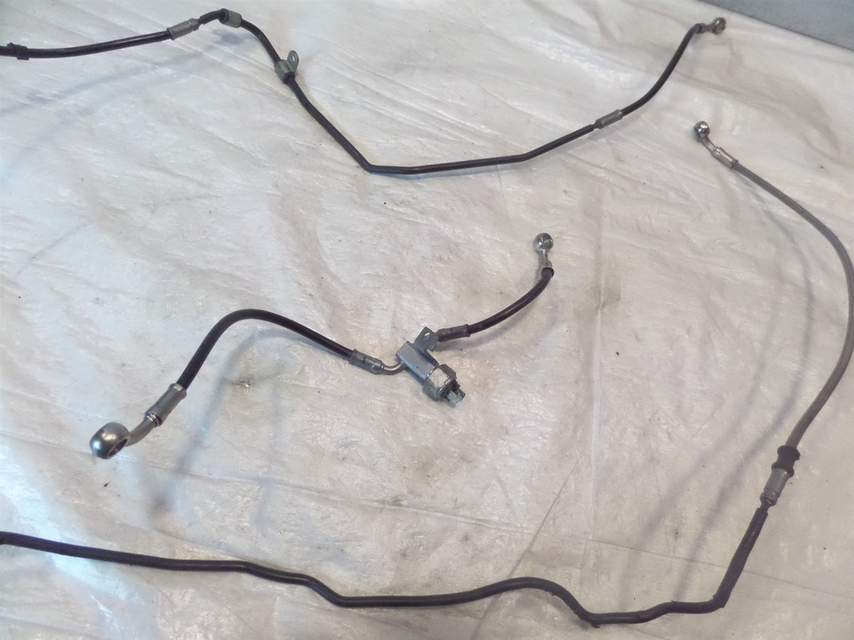 2011 2012 2013 2014 2015 Triumph Speed Triple 1050 ABS Brake Hose Pipe Lines - C3 Cycle