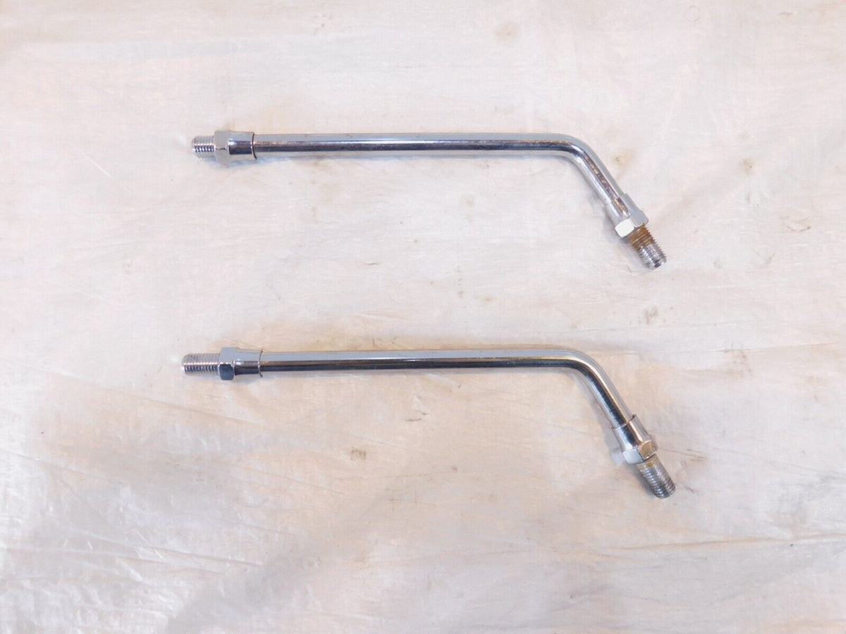 1992-1995 Suzuki Intruder 800 VS800 Chrome Front Left & Right Side Mirror Stems - C3 Cycle