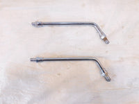 1992-1995 Suzuki Intruder 800 VS800 Chrome Front Left & Right Side Mirror Stems - C3 Cycle