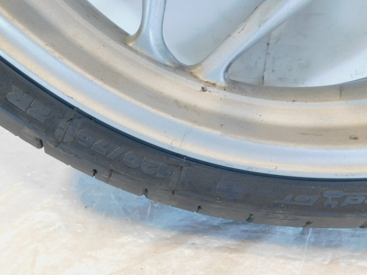 2005-13 BMW R1200RT R1200ST R1200 RT ST R900RT Silver Front Wheel -Slightly Bent - C3 Cycle