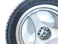 1984-1996 BMW K75 K75C K75S K75RT K100 Silver Cast Rear Wheel Rim & Tire - 3x17" - C3 Cycle