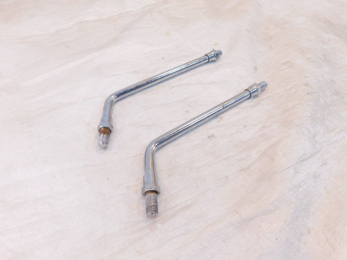 1992-1995 Suzuki Intruder 800 VS800 Chrome Front Left & Right Side Mirror Stems - C3 Cycle