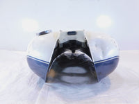 97-03 Kawasaki Vulcan 1500 Classic White & Blue Gas Fuel Petrol Tank Reservoir - C3 Cycle