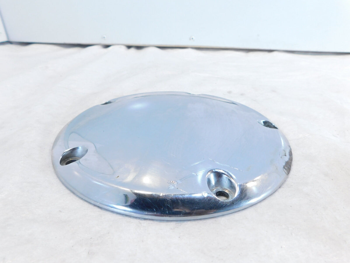 Harley Davidson Twin Cam Touring Dyna Softail Chrome Derby Clutch Cover 25415-99 - C3 Cycle