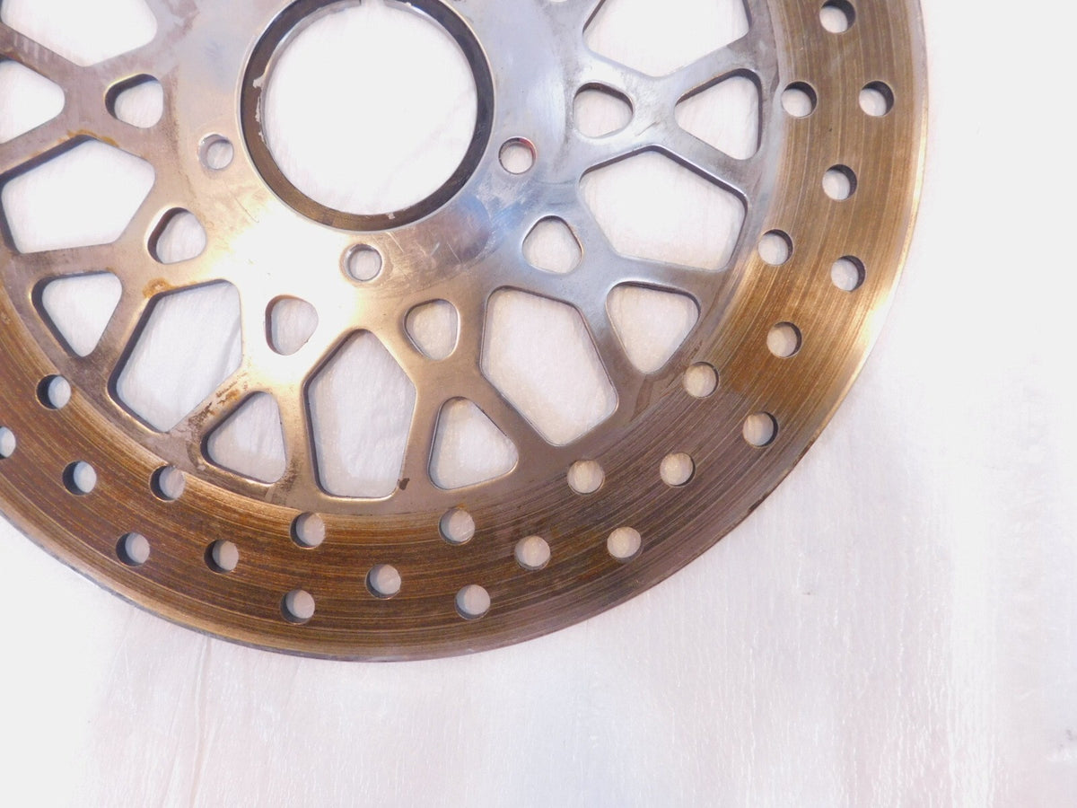 Harley Davidson Touring Sportster Dyna Softail Front Wheel Left Brake Disc Rotor - C3 Cycle