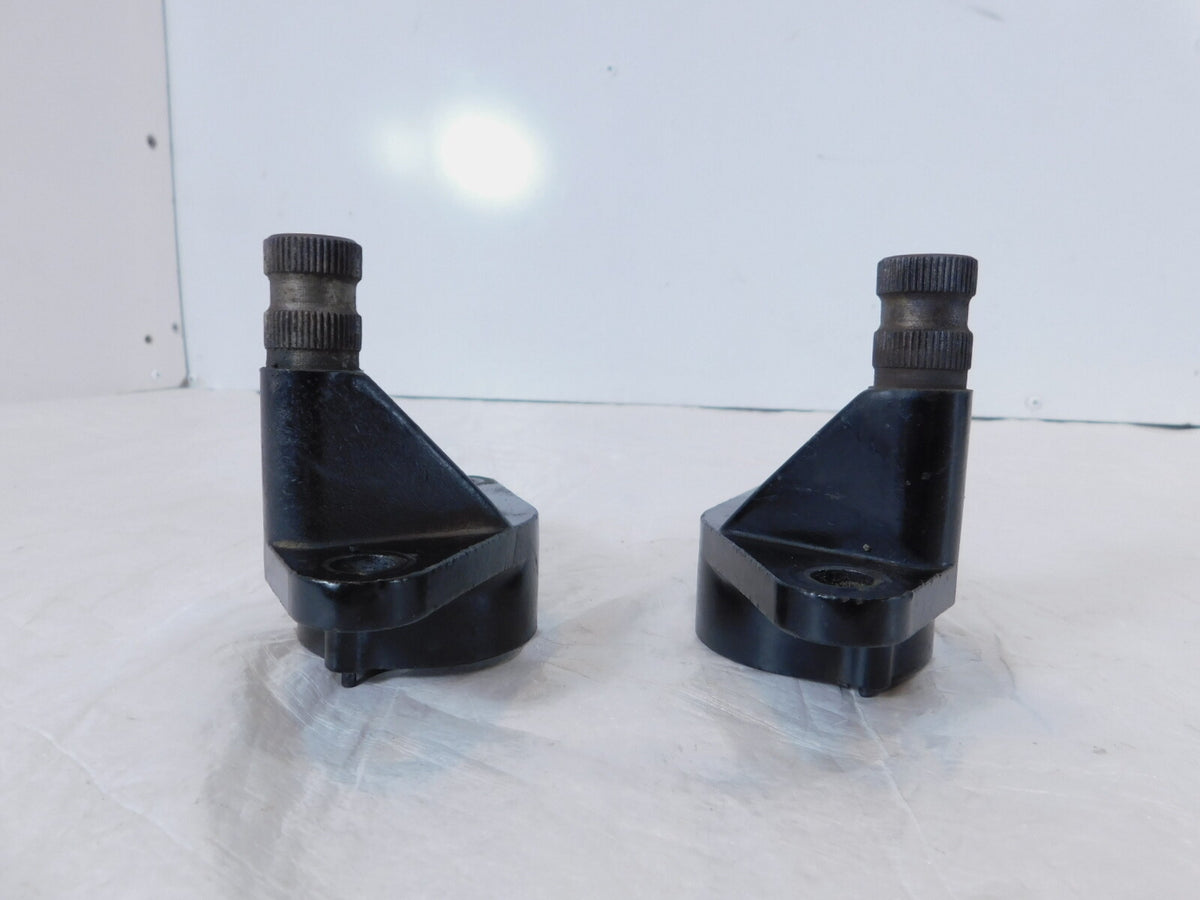 Harley Davidson Electra Glide Rear Fork Swingarm Left & Right Footrest Brackets - C3 Cycle