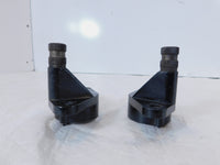 Harley Davidson Electra Glide Rear Fork Swingarm Left & Right Footrest Brackets - C3 Cycle