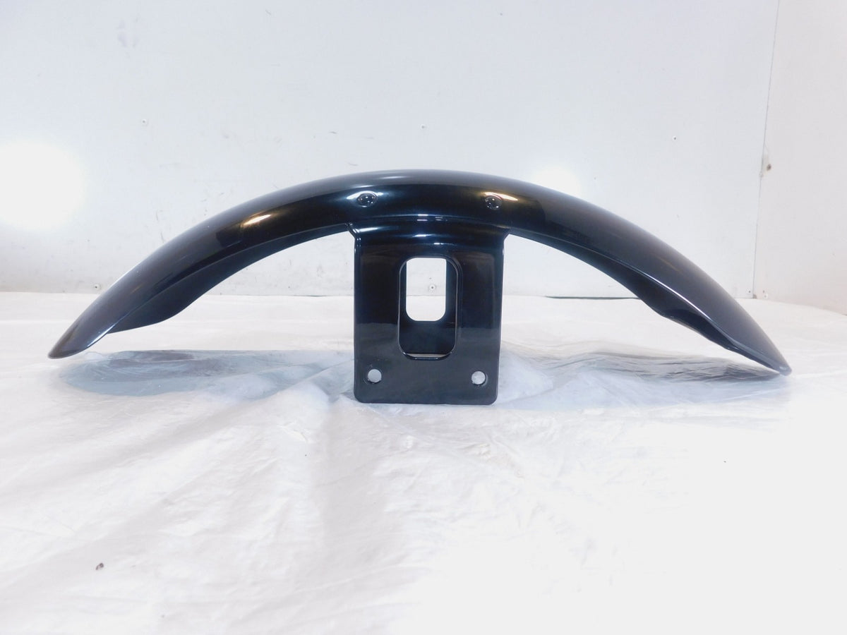 Bent Harley Davidson Sportster 883 1200 Custom Super Low Front Fender & Bracket - C3 Cycle