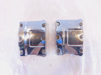 Harley Road King Dyna & Softail Chrome Cylinder Head Top Rocker Boxes & Arms - C3 Cycle