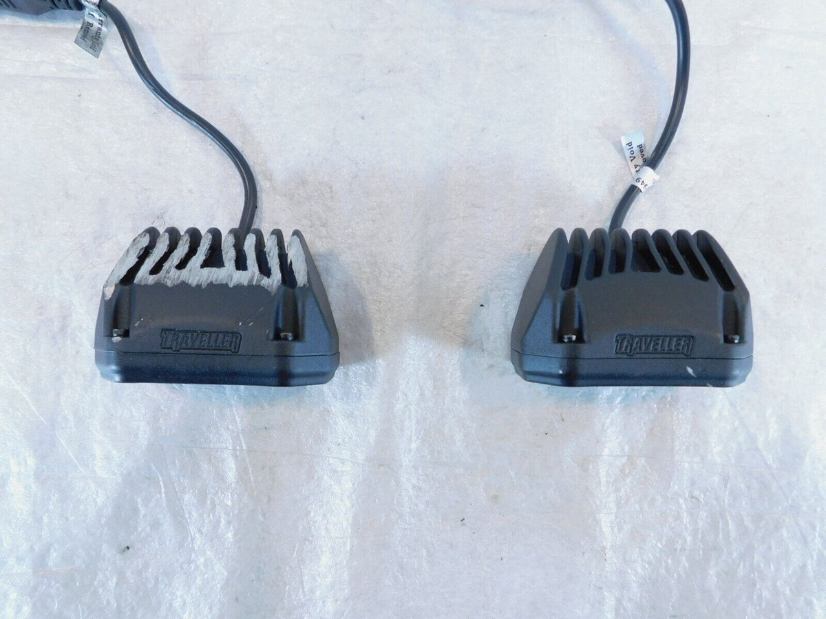 1998-01 Honda Interceptor VFR800 Traveller Front Left/Right White LED Fog Lights - C3 Cycle