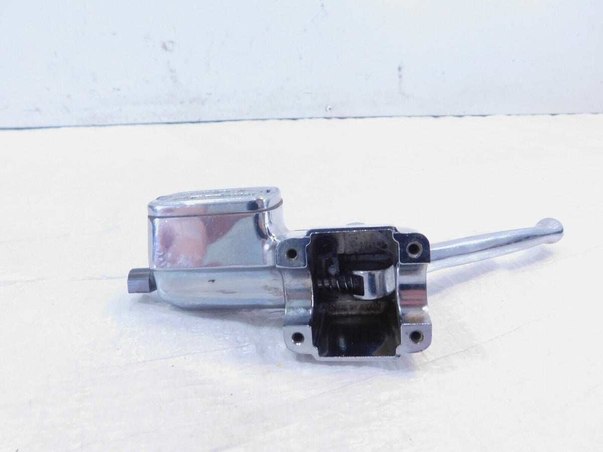79-81 Harley Davidson Ironhead Sportster 1000 Chrome Front Brake Master Cylinder - C3 Cycle