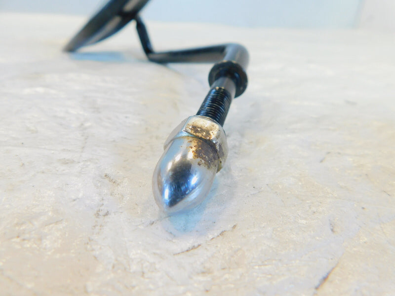 Harley Davidson FXR & Softail & Dyna & Sportster Black Left Rear View Mirror