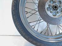 Harley Davidson XLH Ironhead Sportster 1000 Laced Spoked Front Wheel Rim & Tire - C3 Cycle