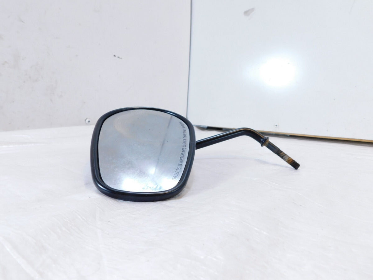 Harley Davidson FXR & Softail & Dyna & Sportster Black Left Rear View Mirror - C3 Cycle