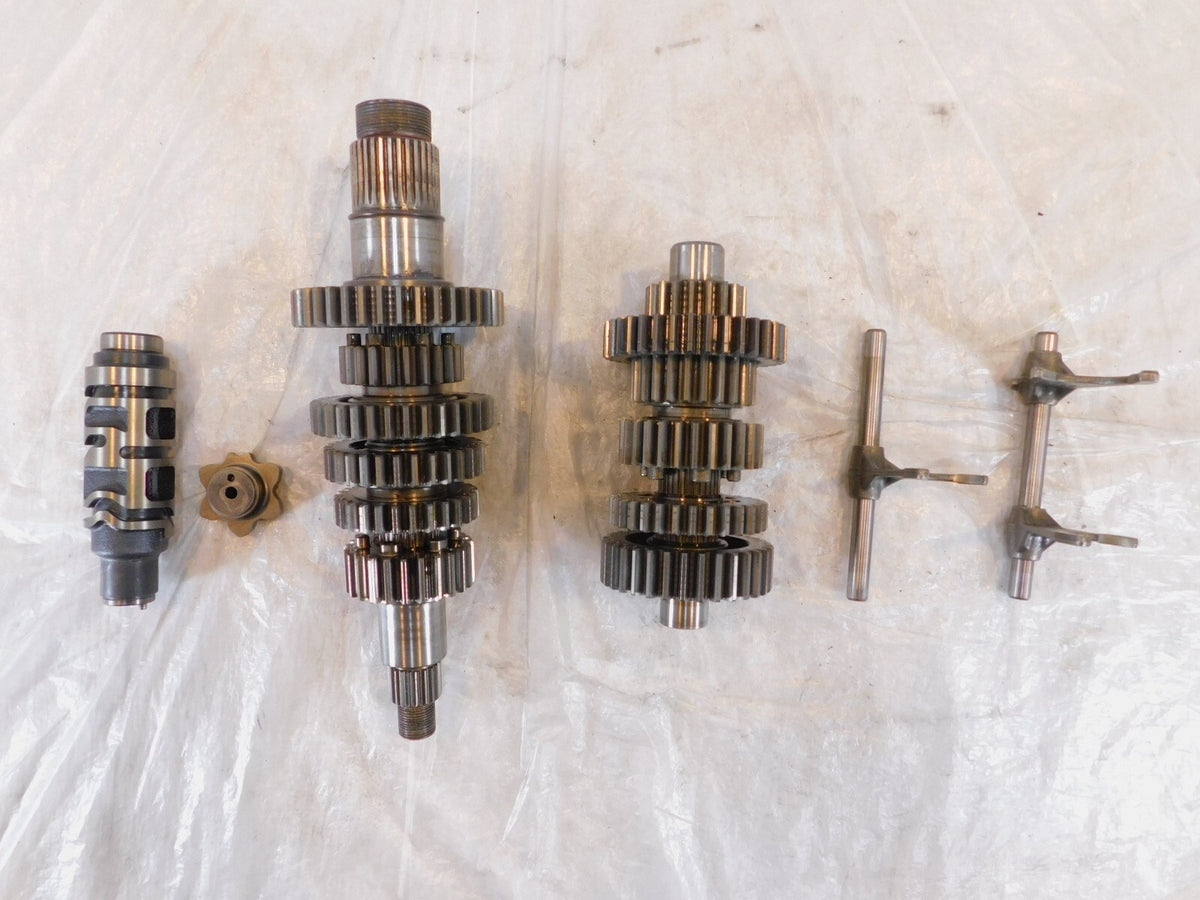 2006 & 2007 Victory Kingpin & Vegas Transmission Gears w/ Shift Forks & Drum - C3 Cycle