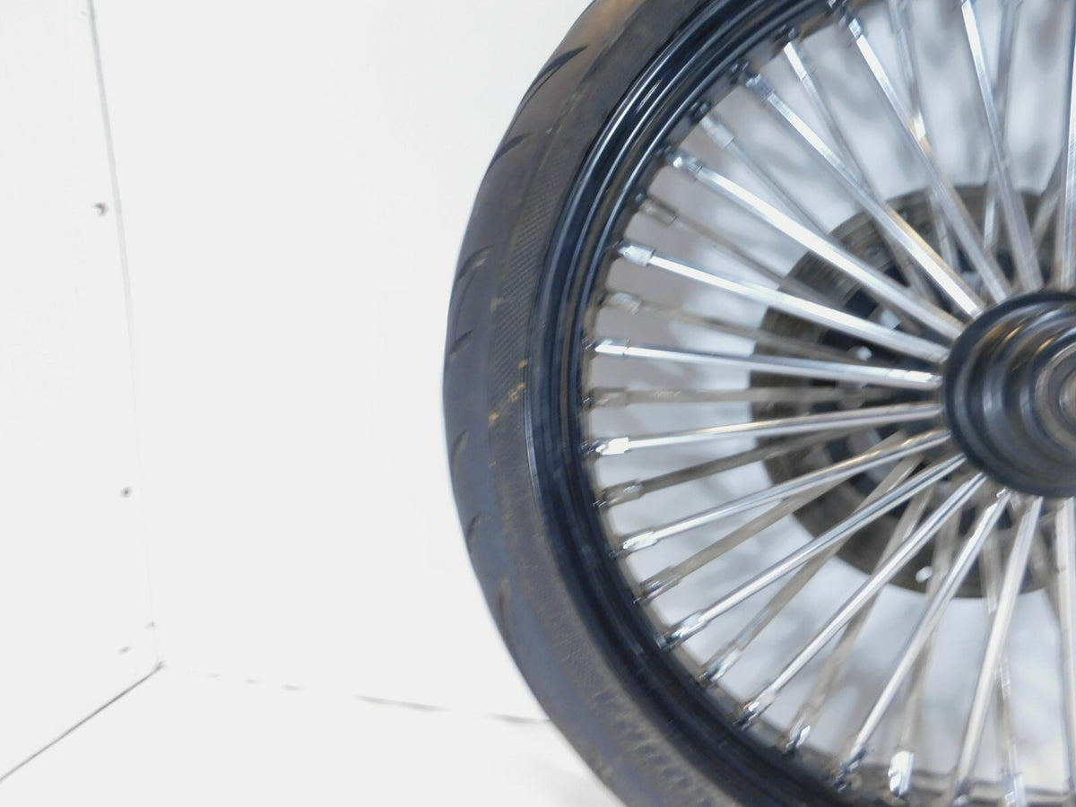 Harley Softail Night Train & Deuce / Dyna Wide Glide 21" Laced Front Wheel Rim - C3 Cycle