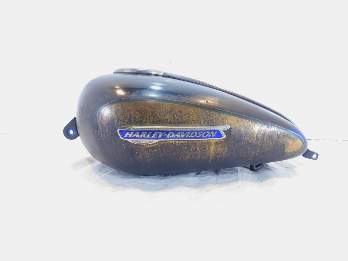 2007-2017 Harley Sportster 883 & 1200 Blue Custom & Low Fuel Gas Petrol Tank - C3 Cycle