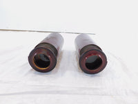 1972 72 Honda CB350K CB350K4 350 Maroon Front Lower Left/Right Fork Leg Covers - C3 Cycle