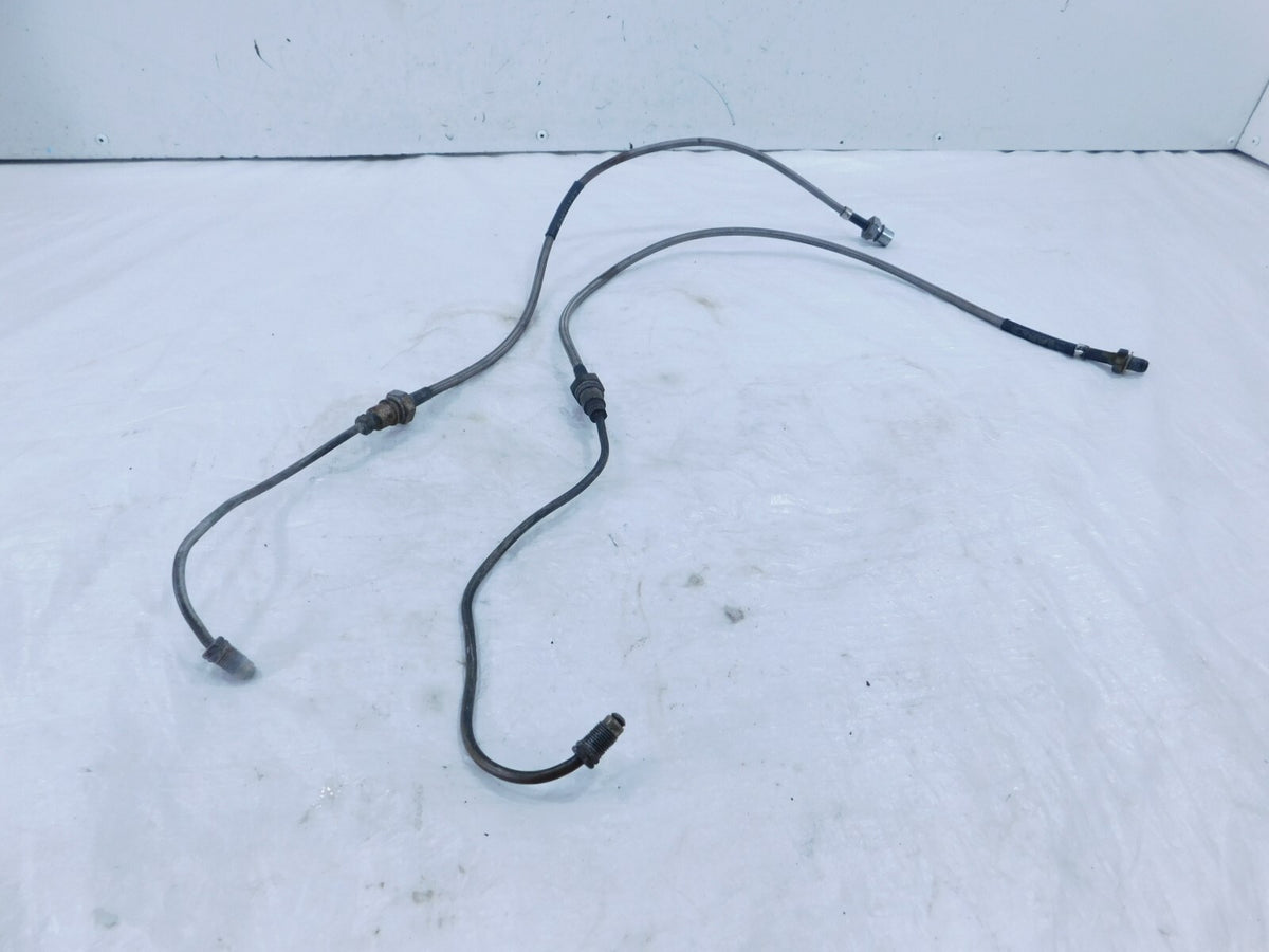 1976 76 Moto Guzzi Convert I V1000 Front Wheel Brake Caliper Hose Pipe Lines - C3 Cycle
