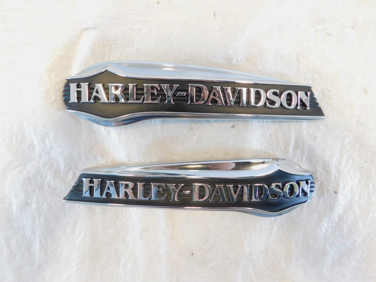 Harley Tri Glide Ultra Classic Trike Fuel Gas Petrol Tank Emblem Logo Badges - C3 Cycle