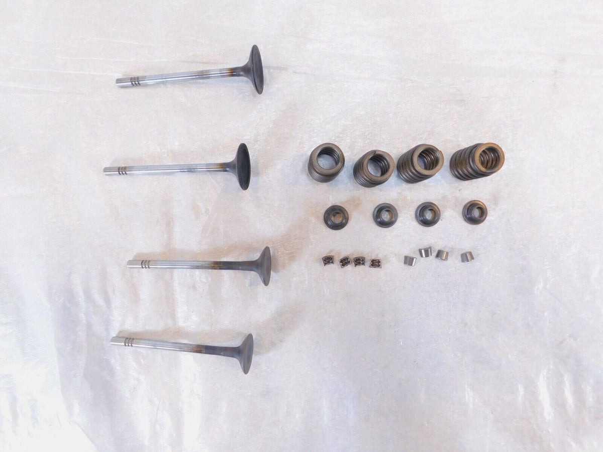 Victory Vision Kingpin & Vegas Intake/Exhast Valves w/ Springs & Retainer Seats - C3 Cycle
