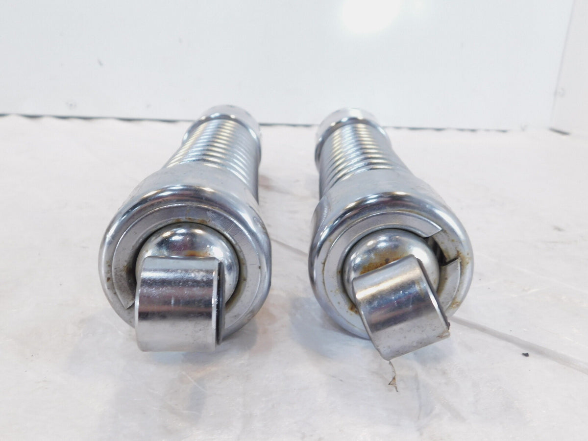 Harley Davidson Sportster 883 & 1200 Chrome Left & Right Rear Shock Absorbers