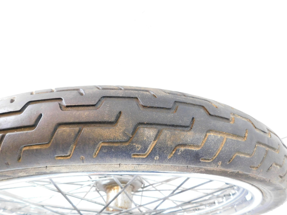 Harley Davidson Softail & Dyna Wide Glide Chrome 21" Front Wheel Rim & Rotor - C3 Cycle