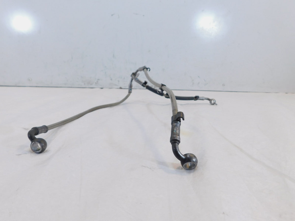 2012-2018 BMW F800 F800GT Front Left & Right Brake Disc Calipers Hose Line Pipes - C3 Cycle