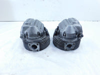 1976 76 Moto Guzzi Convert I V1000 Left/Right Cylinder Heads w/ Valves & Covers - C3 Cycle