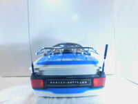 Harley Davidson Touring Road & Electra Glide White/Blue Tour Pak Luggage Box - C3 Cycle