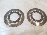 Yamaha YZFR1 YZFR6 YZF1000R YZF600R Left/Right Front Wheel Disc Brake Rotors - C3 Cycle