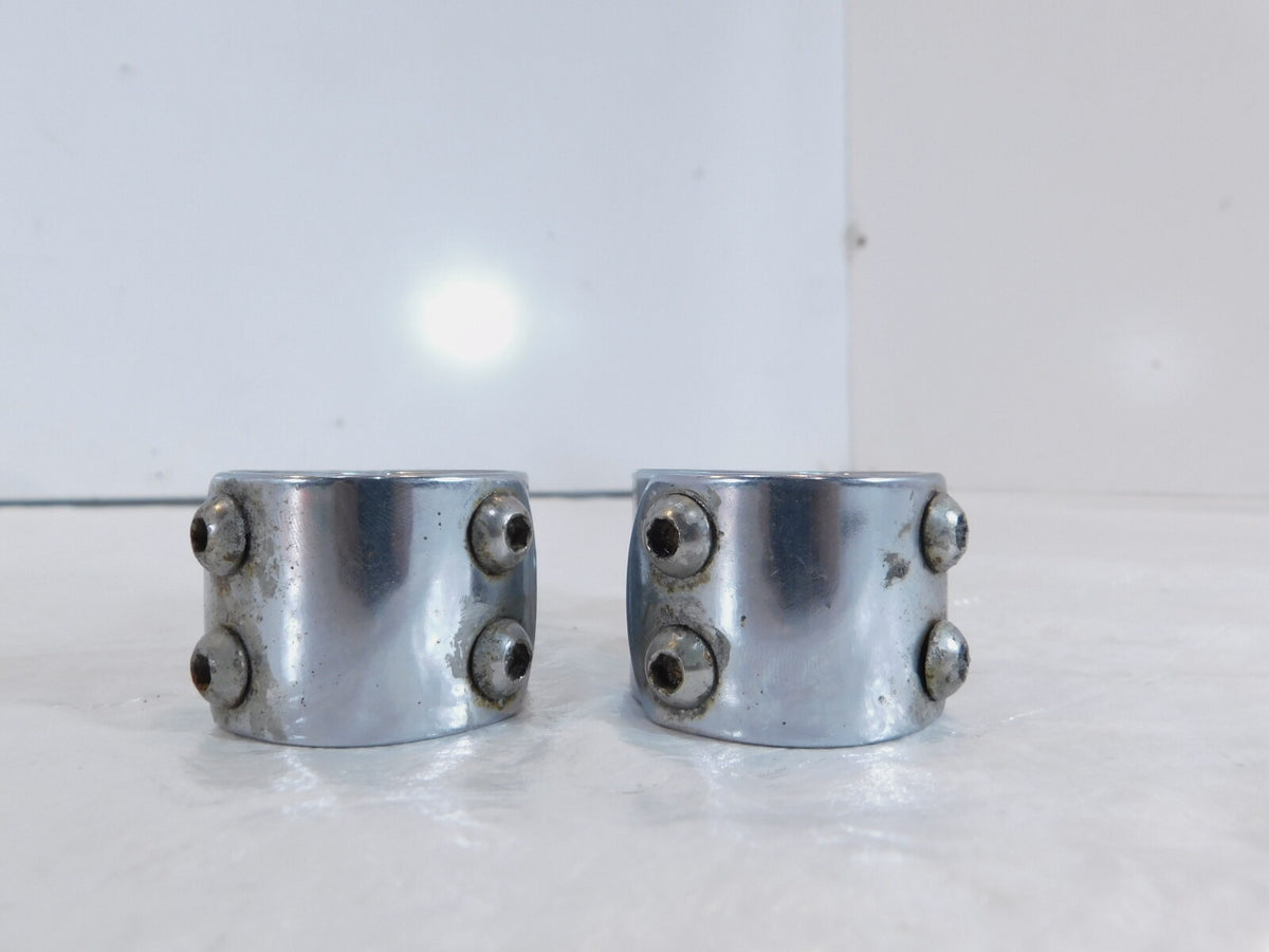 Harley Electra Glide & Road King Highway Footrest Footpeg Mount Clamp Brackets - C3 Cycle