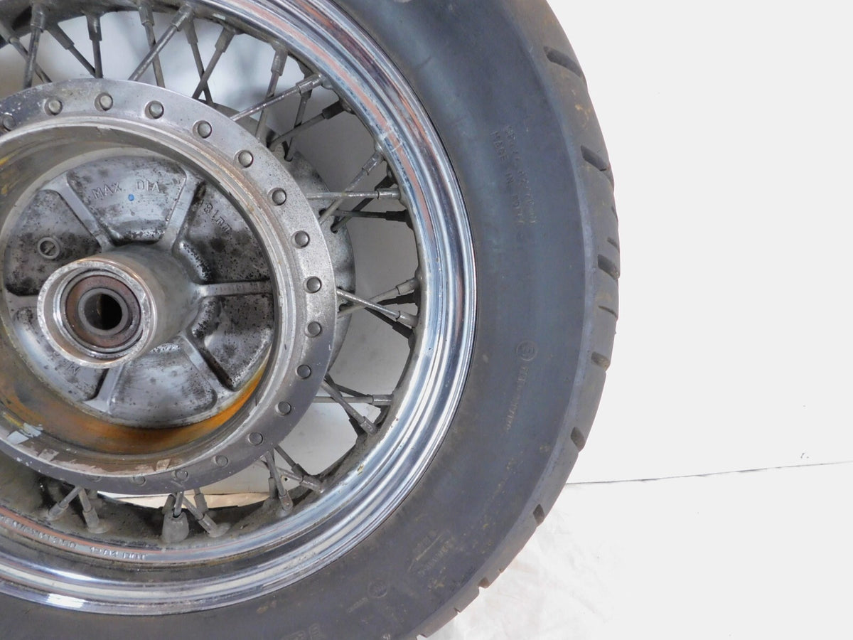 2004-2006 Honda VT750 VT750C Shadow Aero 750 Chrome Laced Rear Wheel Rim & Tire - C3 Cycle